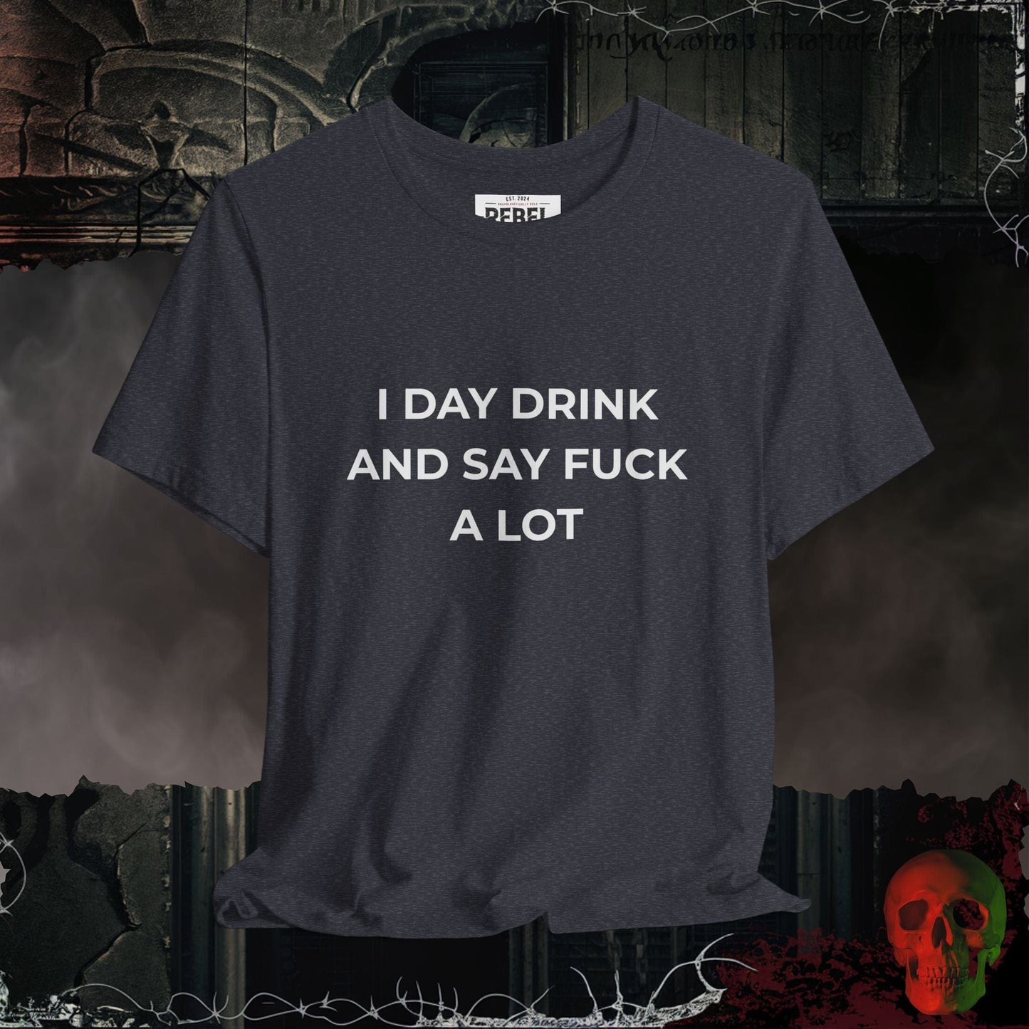 T-Shirt Heather Navy / S Day Drinker T-Shirt
