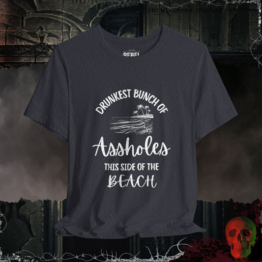 T-Shirt Heather Navy / S Drunks On A Beach Tee
