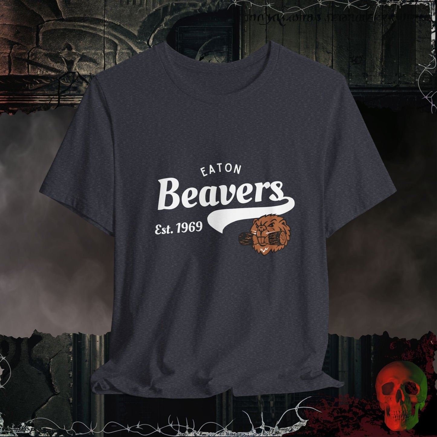 T-Shirt Heather Navy / S Eaton Beavers T-Shirt