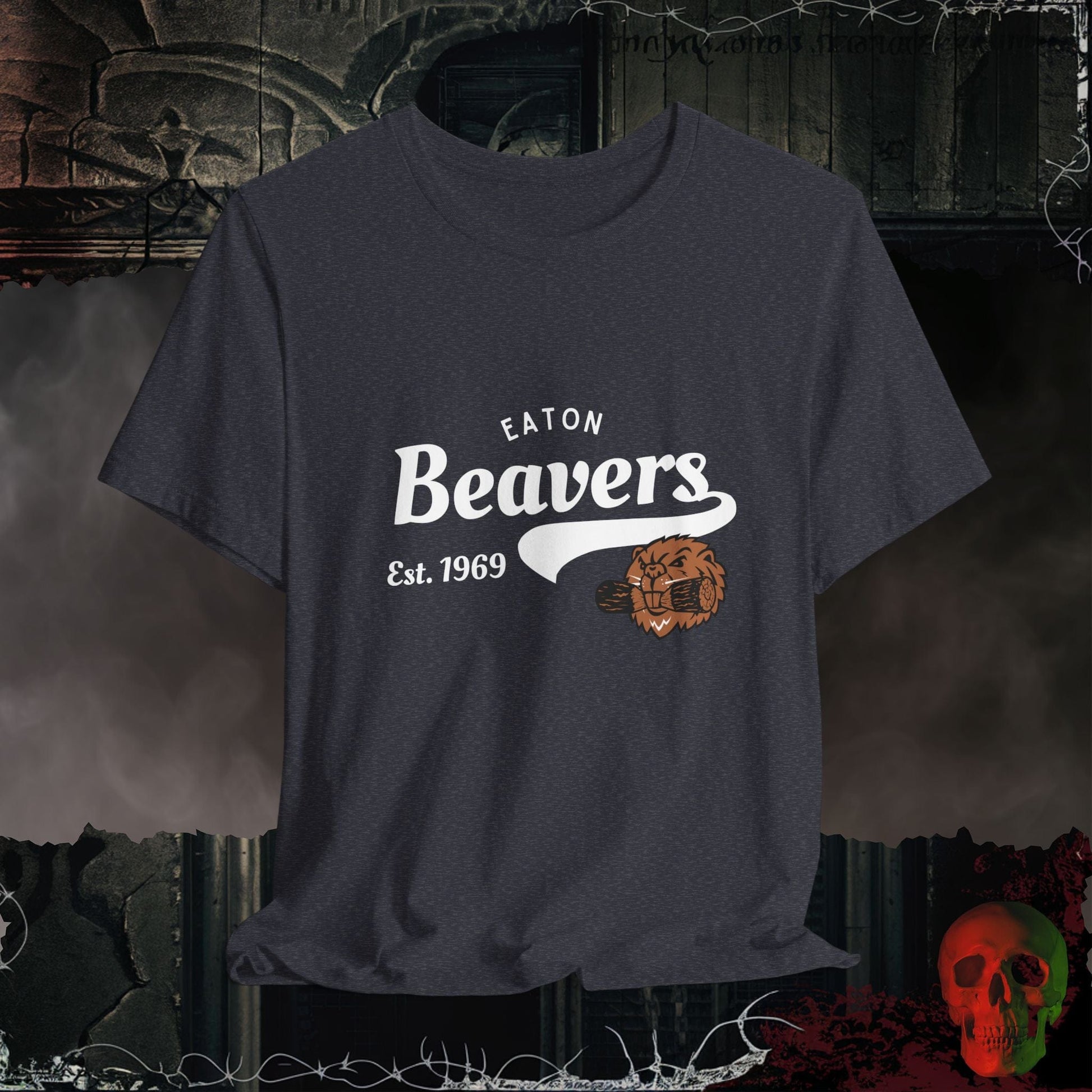 T-Shirt Heather Navy / S Eaton Beavers T-Shirt