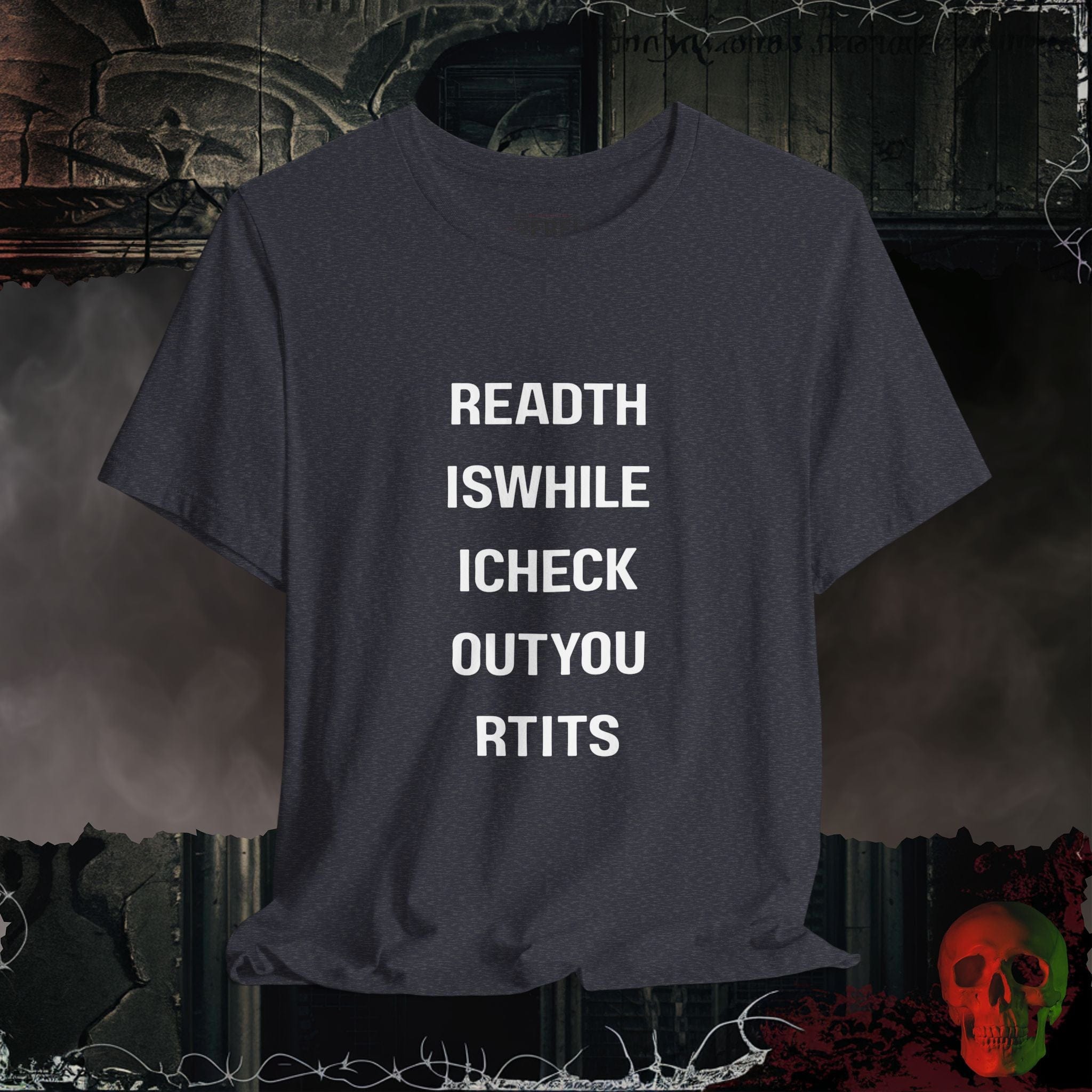 T-Shirt Heather Navy / S Eye Contact Optional T-Shirt