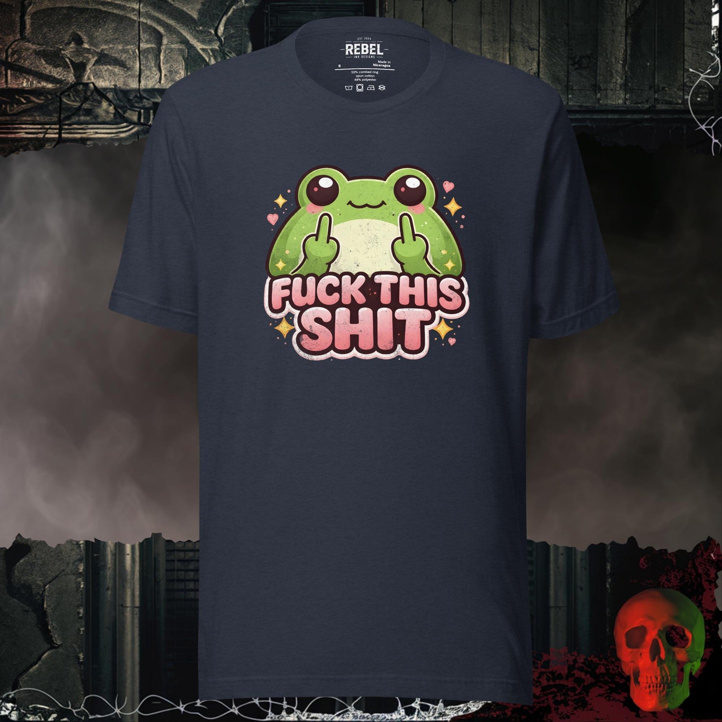 T-Shirt Heather Navy / S F*ck This Sh*t Tee