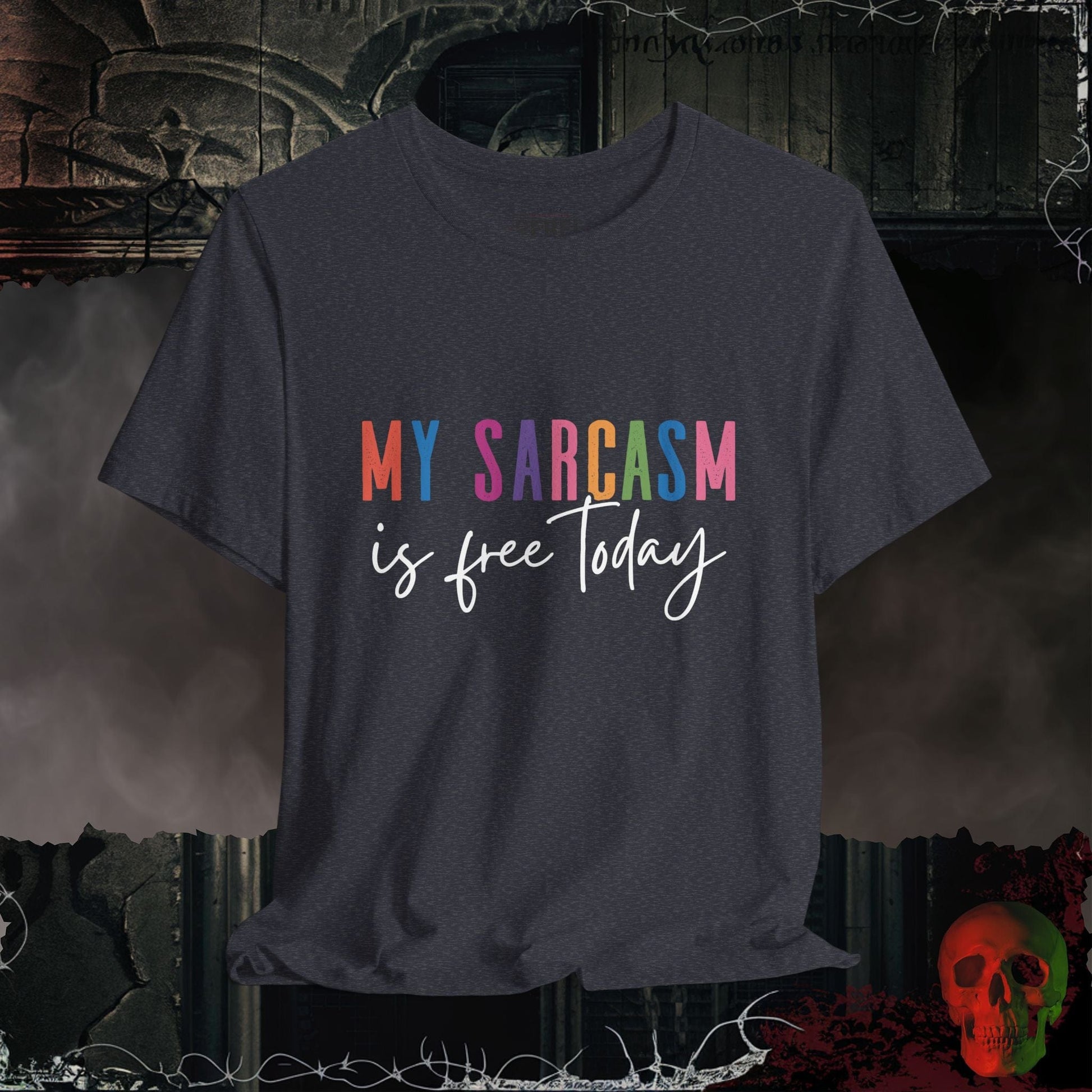 T-Shirt Heather Navy / S Free Sarcasm T-Shirt