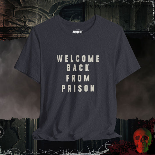 T-Shirt Heather Navy / S Fresh Outta Prison Tee