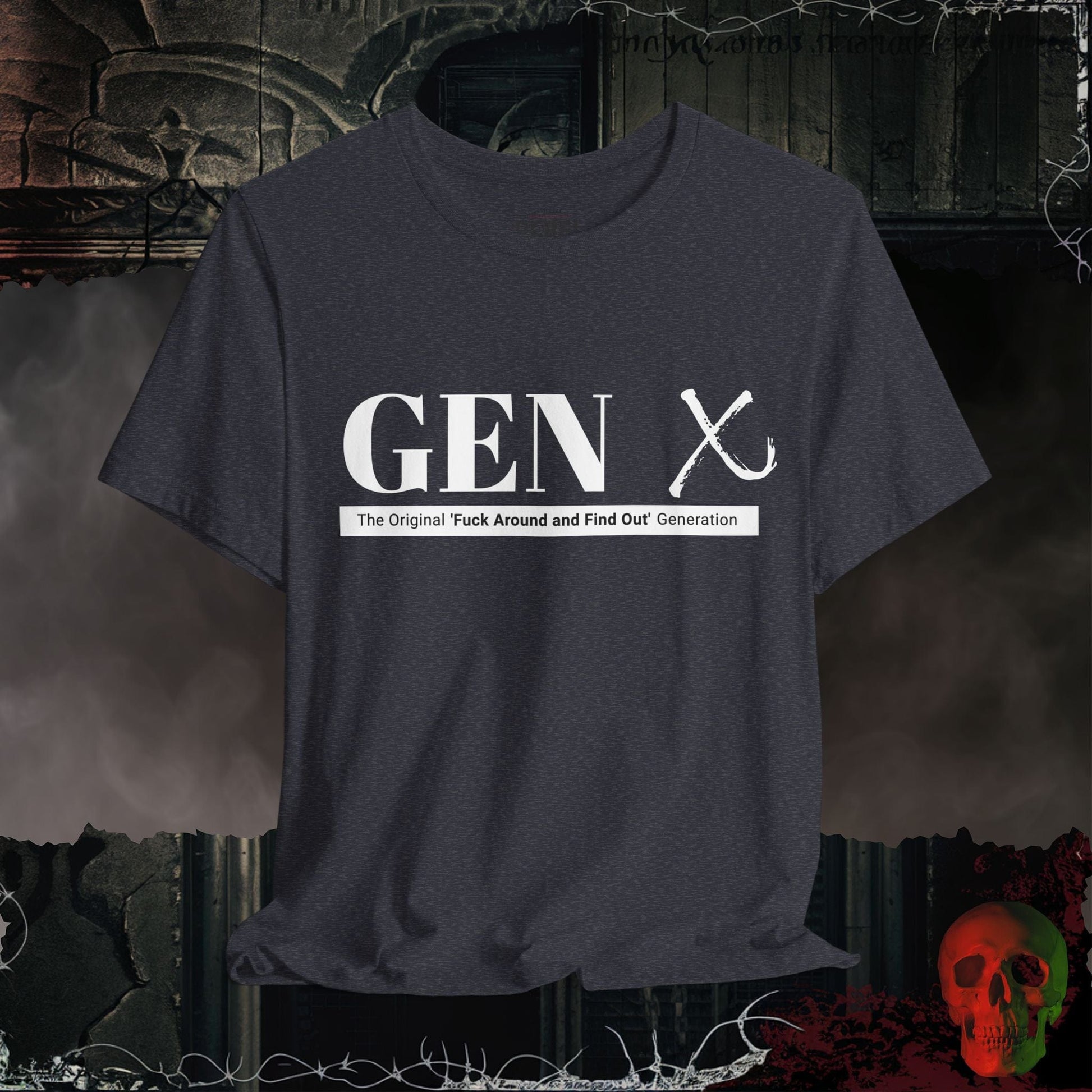 T-Shirt Heather Navy / S Gen X: The OG Rebels T-Shirt
