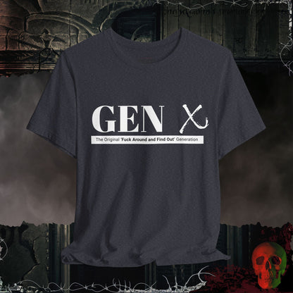 T-Shirt Heather Navy / S Gen X: The OG Rebels T-Shirt