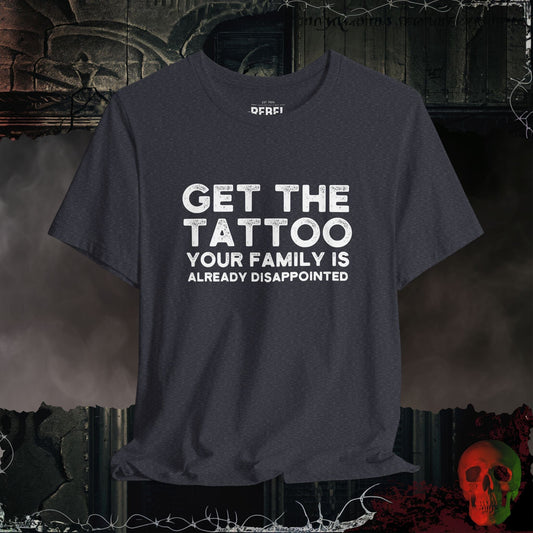 T-Shirt Heather Navy / S Get the Tattoo