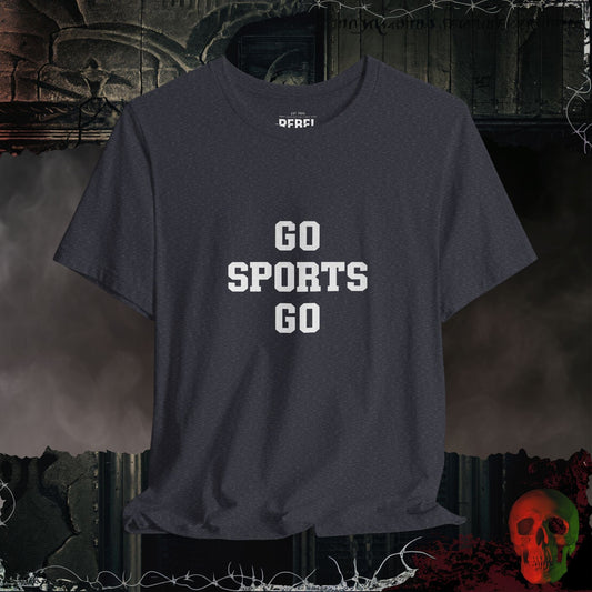 T-Shirt Heather Navy / S Go Sports Go Tee
