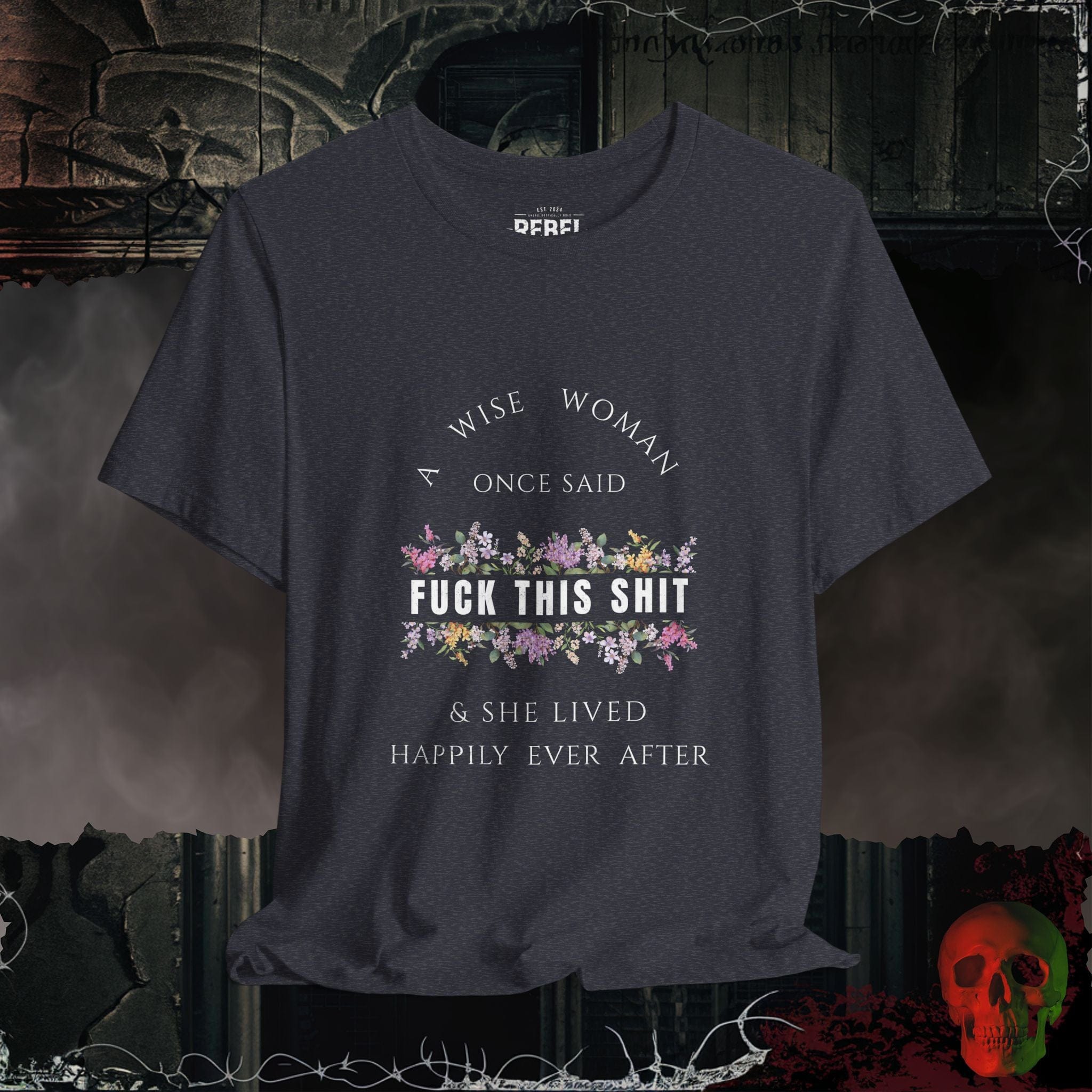 T-Shirt Heather Navy / S Happily Ever After Tee