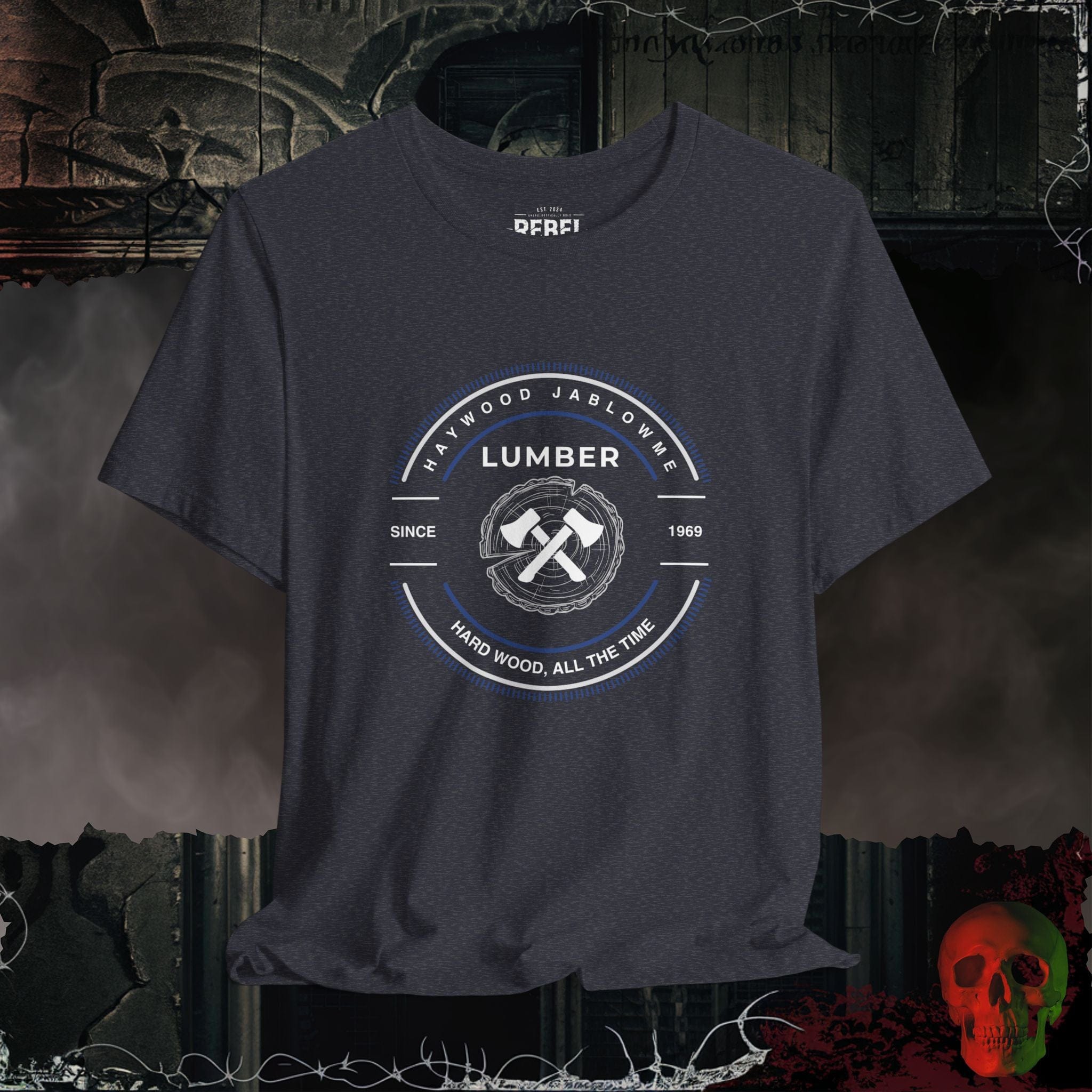T-Shirt Heather Navy / S Haywood Jablowme Lumber T-Shirt