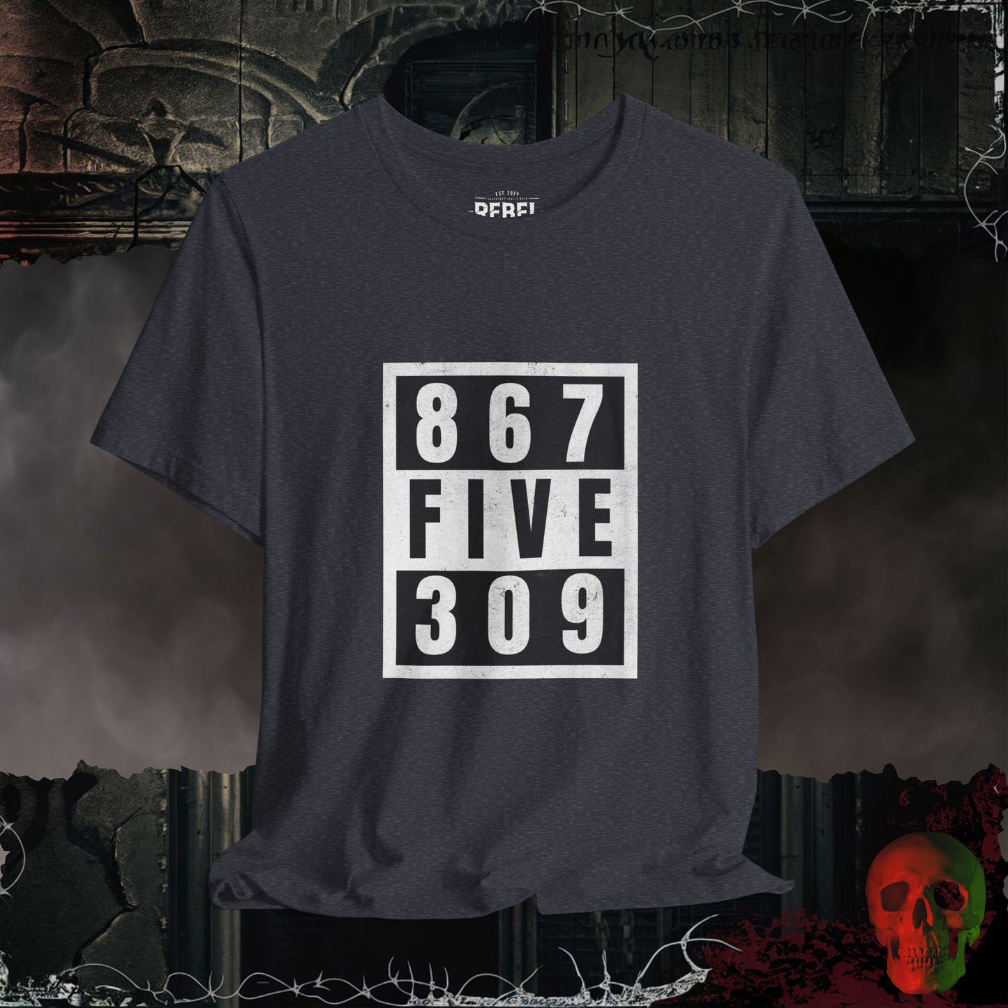 T-Shirt Heather Navy / S Jenny's Number Tee