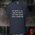 T-Shirt Heather Navy / S Junk Drawer Brain Tee
