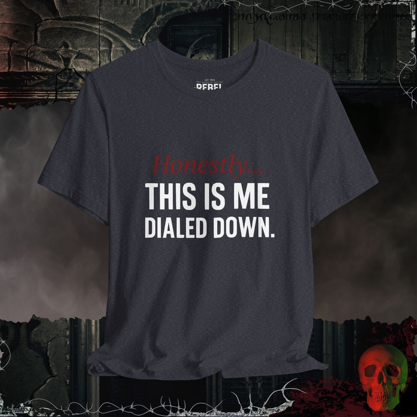 T-Shirt Heather Navy / S Me Dialed Down T-Shirt