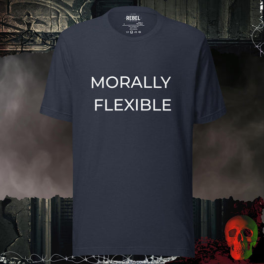 T-Shirt Heather Navy / S Morally Flexible T-Shirt