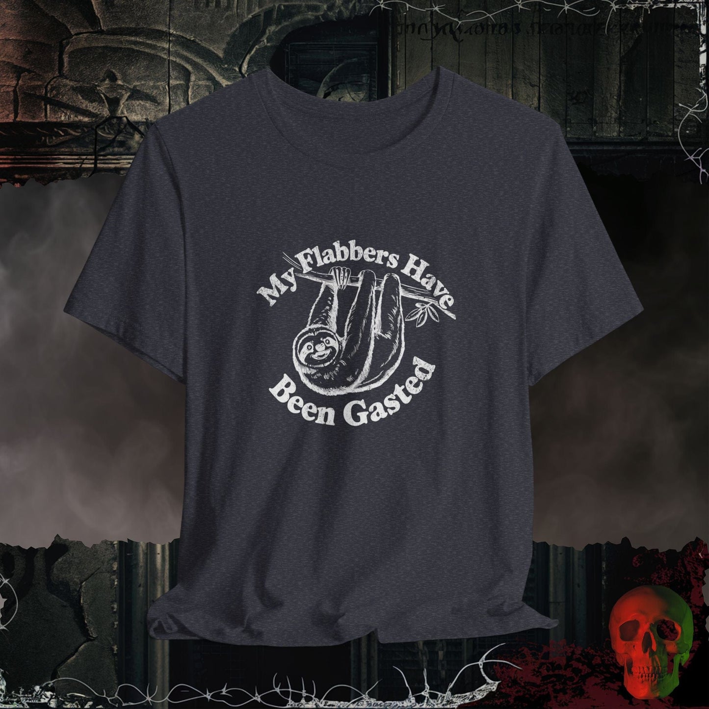 T-Shirt Heather Navy / S My Flabbers Have Been Gasted TShirt