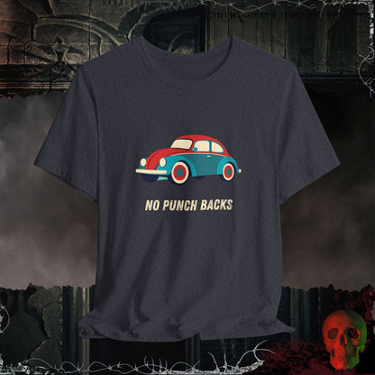T-Shirt Heather Navy / S No Punch Backs T-Shirt