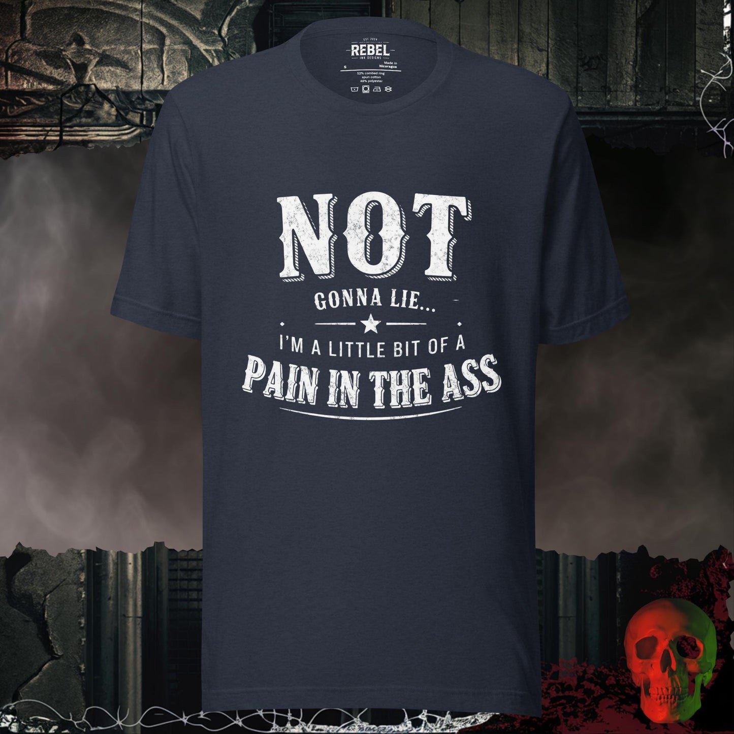 T-Shirt Heather Navy / S Not Gonna Lie Tee