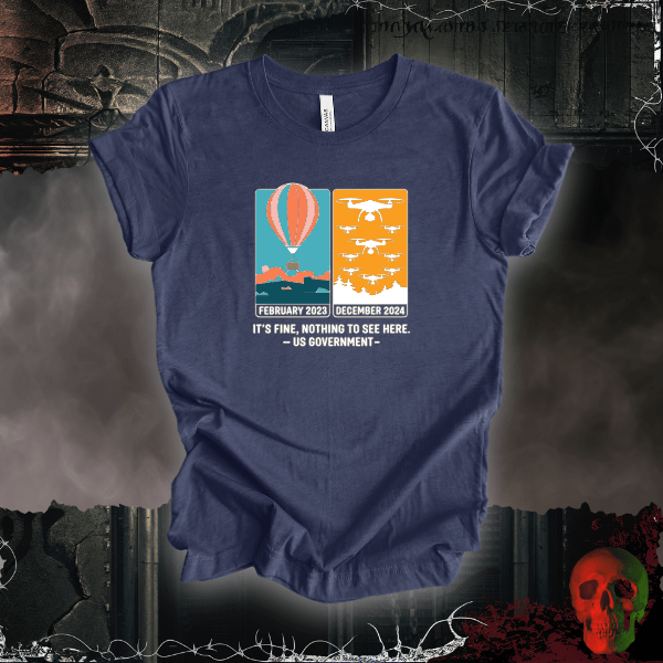 T-Shirt Heather Navy / S Nothing to See Here T-Shirt