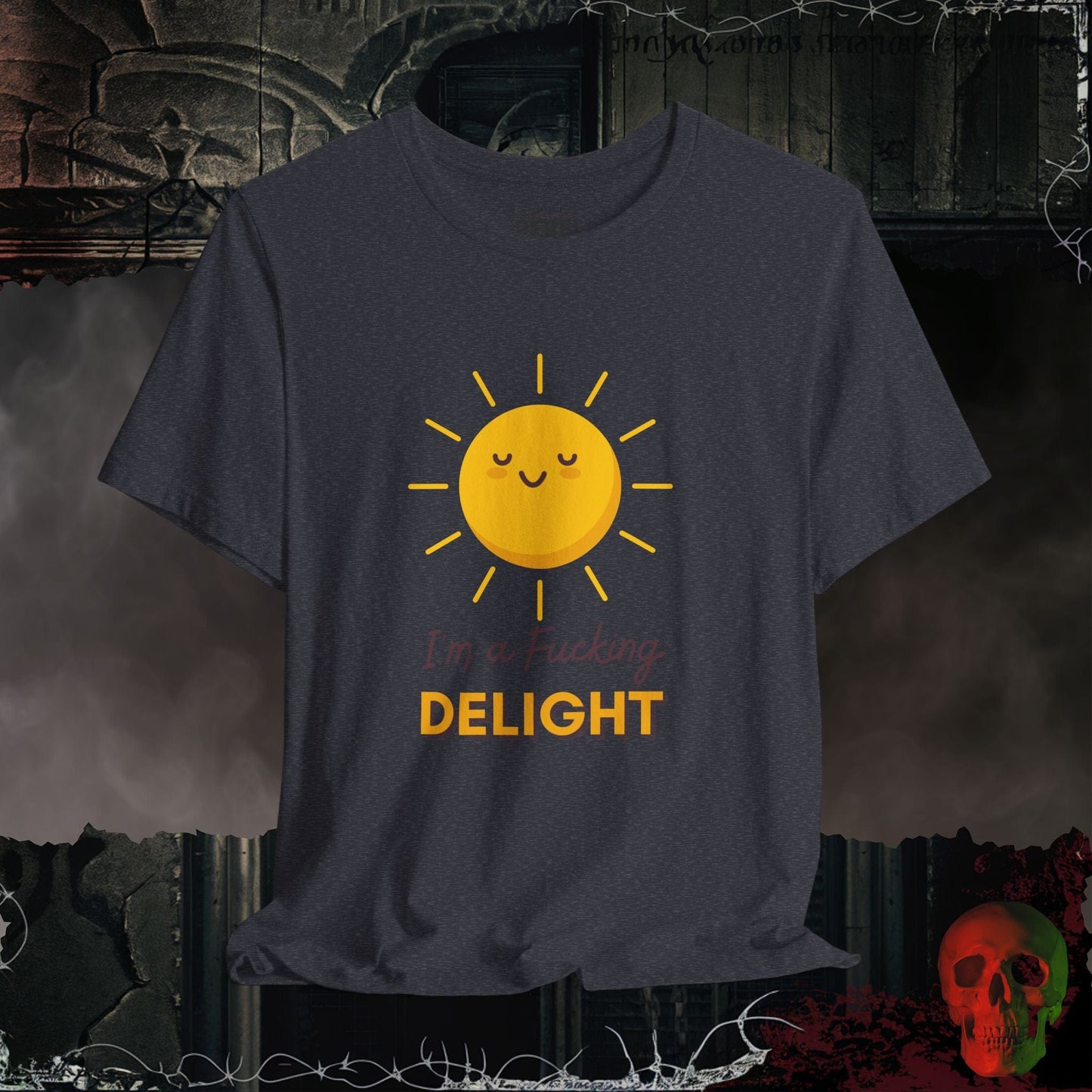 T-Shirt Heather Navy / S Real Delight Tee