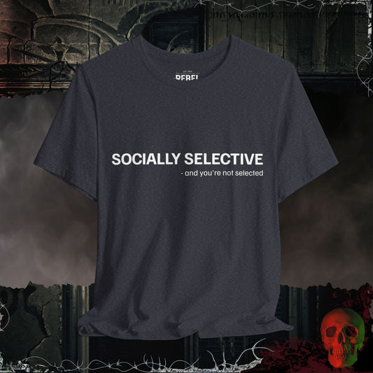 T-Shirt Heather Navy / S Socially Selective T-Shirt