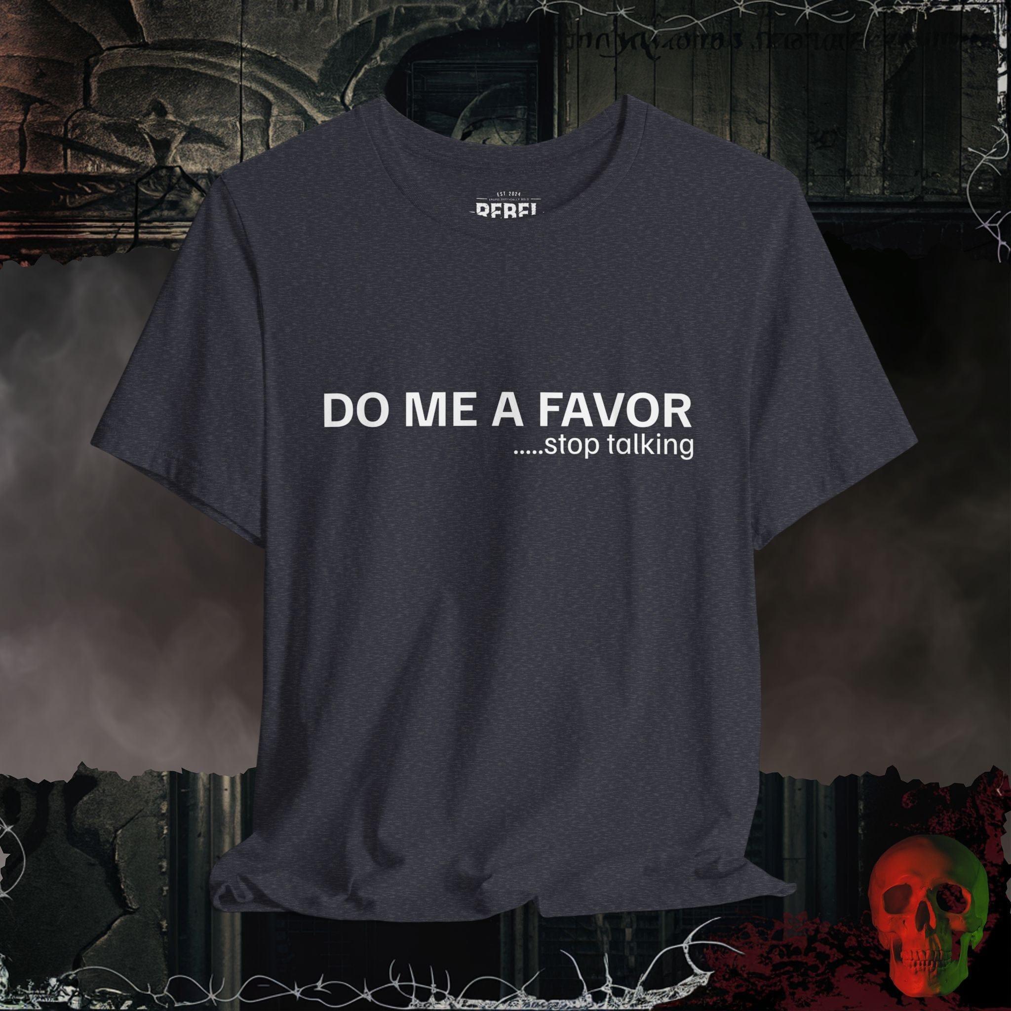 T-Shirt Heather Navy / S Stop Talking T-Shirt