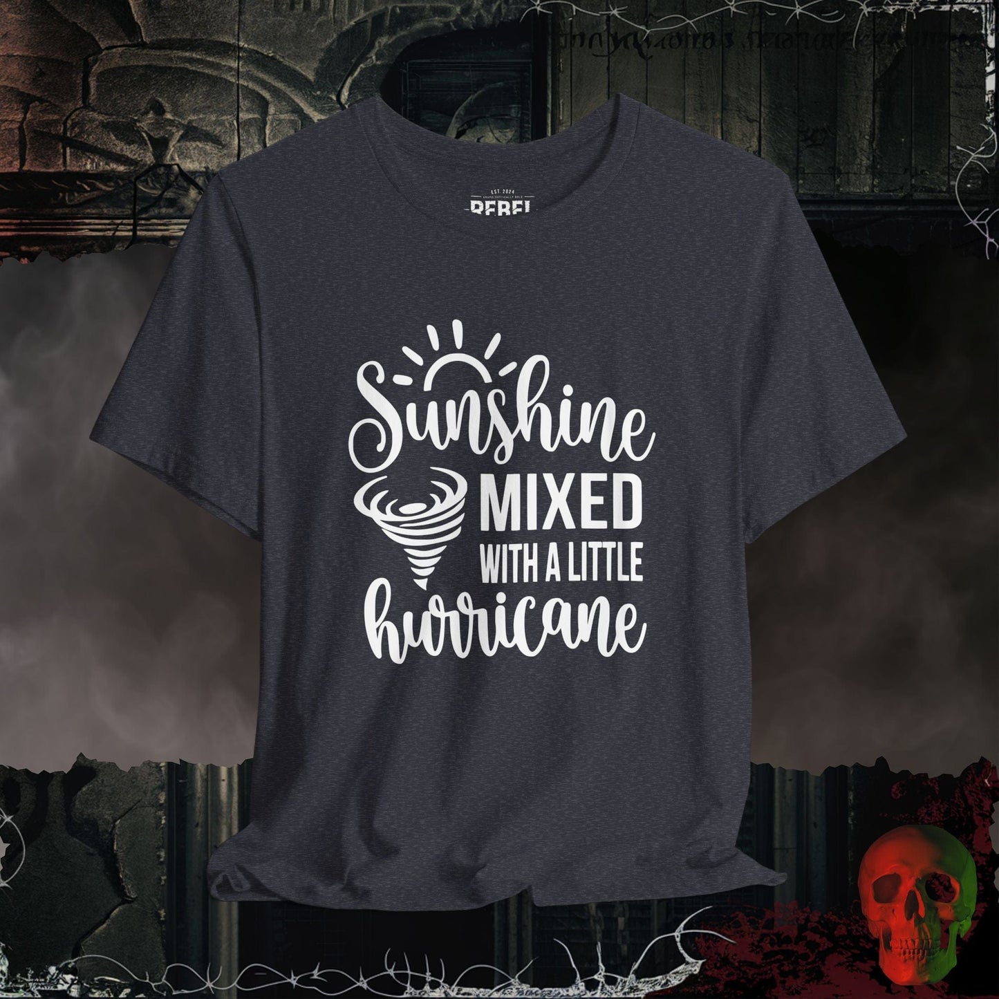 T-Shirt Heather Navy / S Sunshine & Chaos T-Shirt