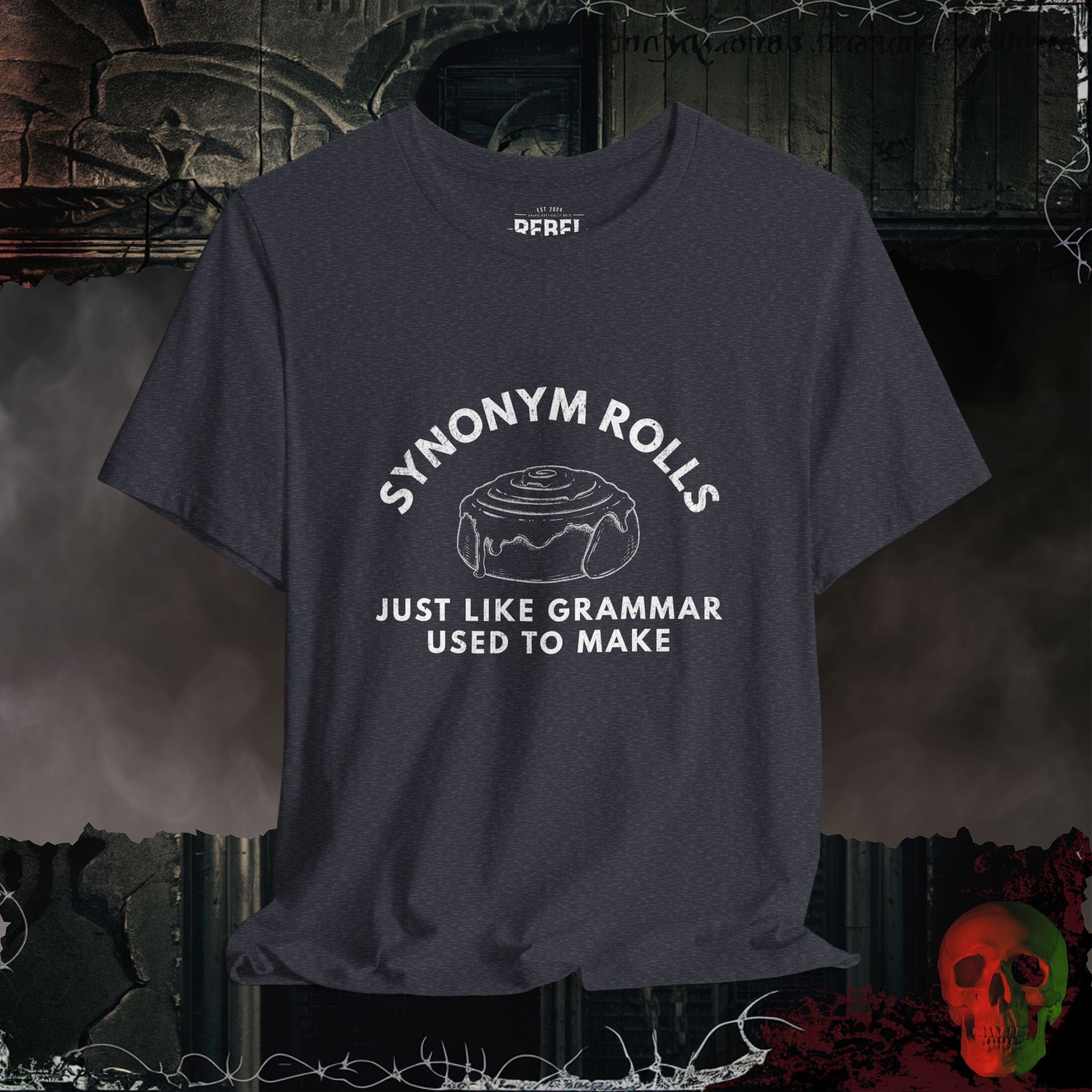 T-Shirt Heather Navy / S Synonym Rolls Tee