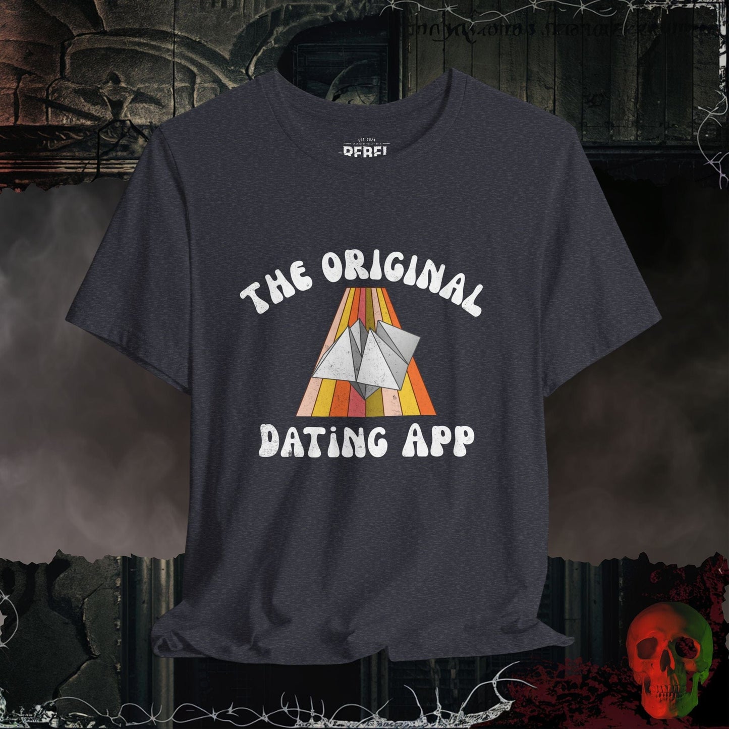 T-Shirt Heather Navy / S The Original Dating App Tee