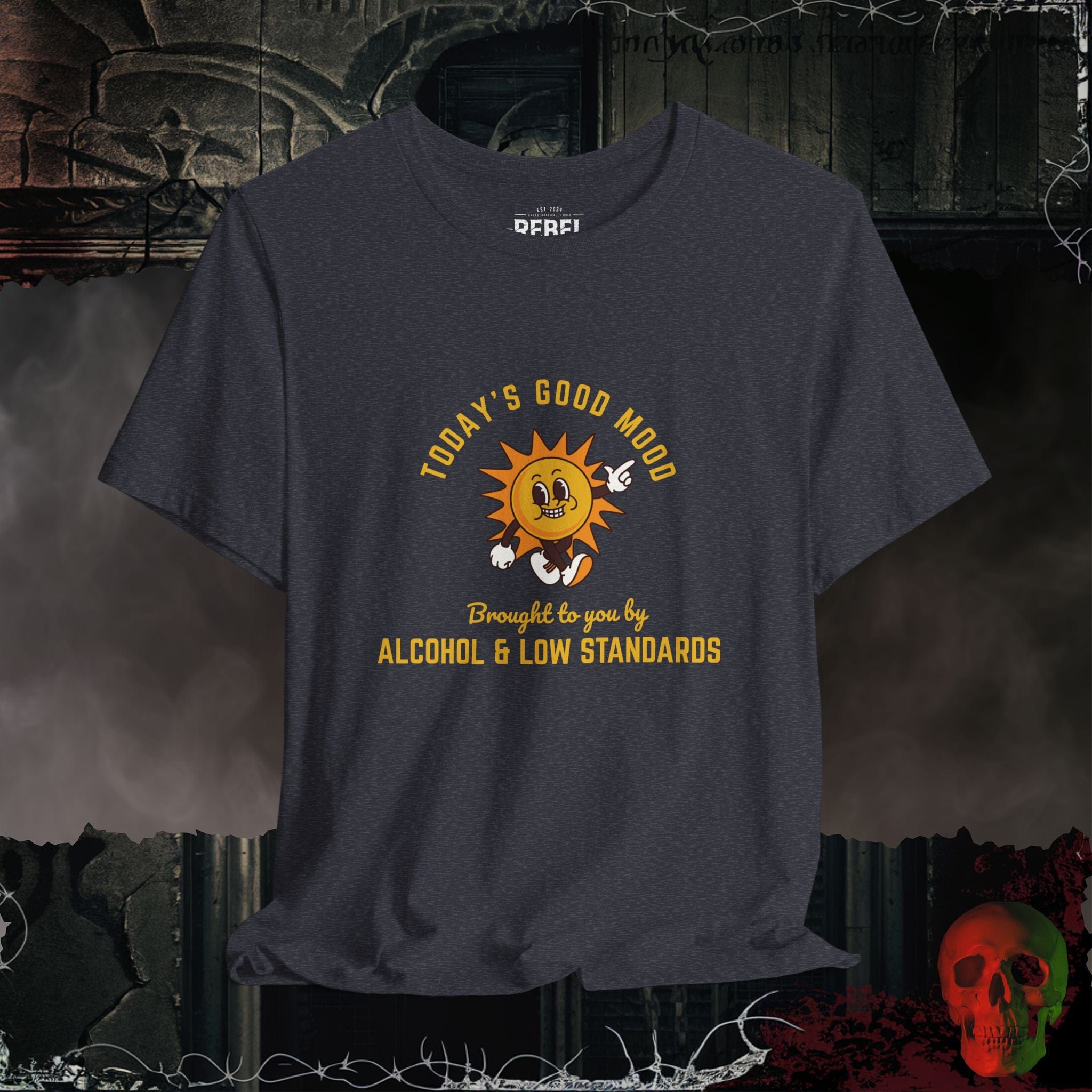 T-Shirt Heather Navy / S Today's Mood Tee