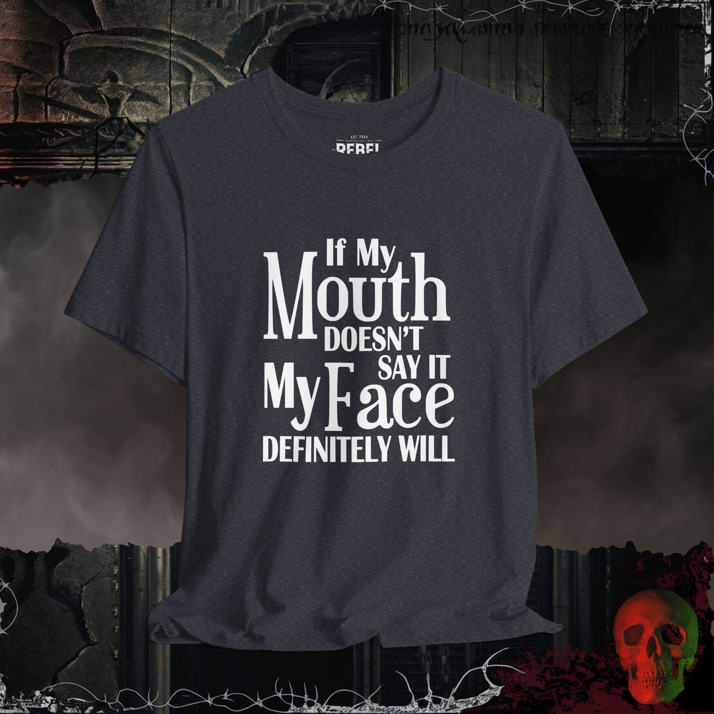 T-Shirt Heather Navy / S Unfiltered Expressions T-Shirt