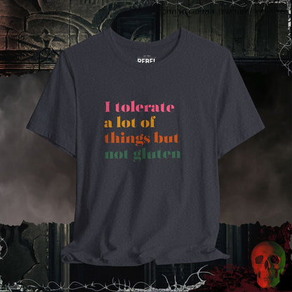 T-Shirt Heather Navy / S Zero Tolerance for Gluten Tee