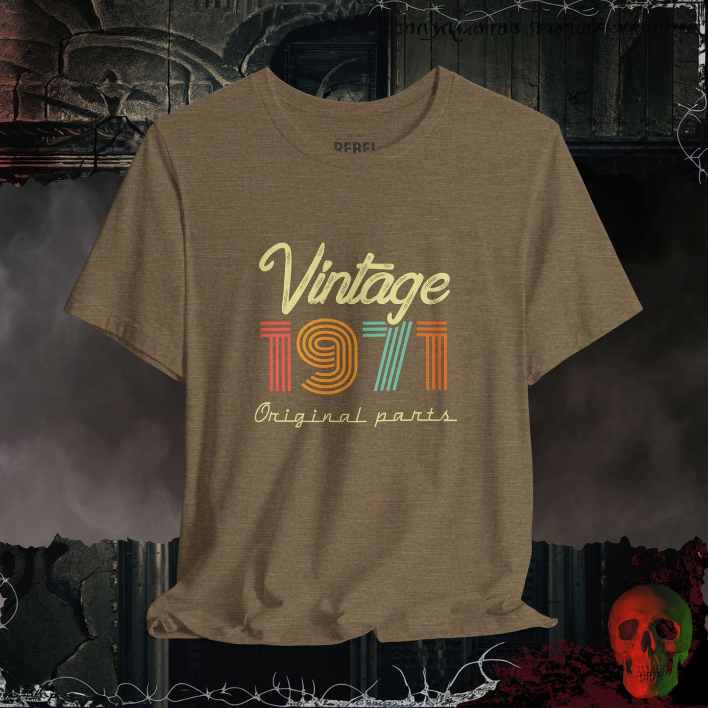 T-Shirt Heather Olive / S 1971 - Vintage Legends: The Classic Years Collection