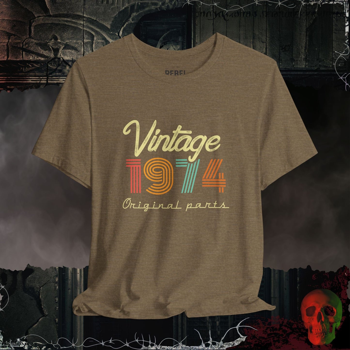 T-Shirt Heather Olive / S 1974 - Vintage Legends: The Classic Years Collection