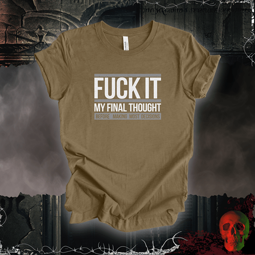 T-Shirt Heather Olive / S Life Decisions T-Shirt