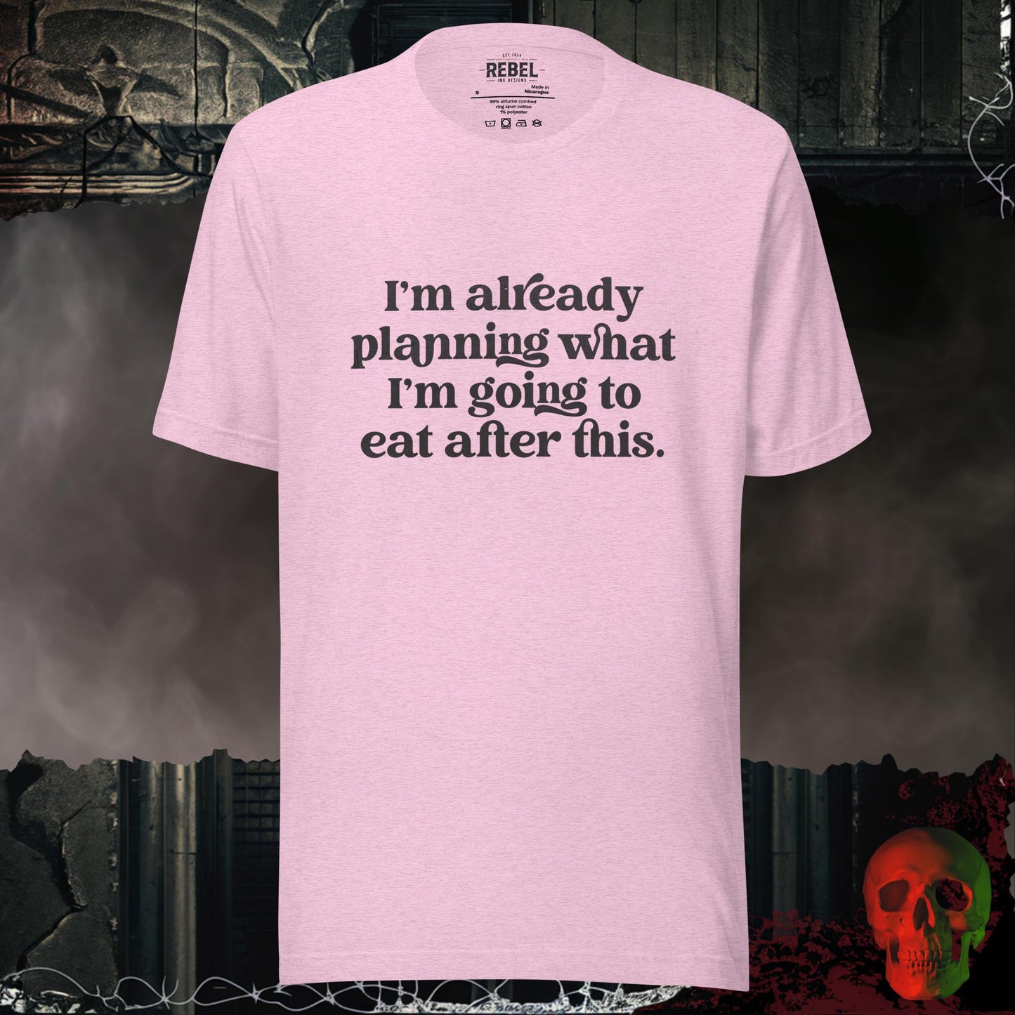 T-Shirt Heather Prism Lilac / S Food Noise Activated Tee