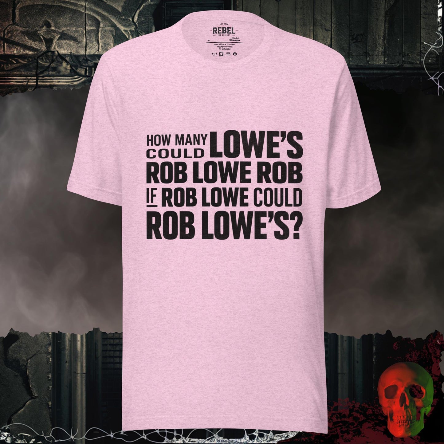 T-Shirt Heather Prism Lilac / S How Many Lowe’s Could Rob Lowe Rob Tee