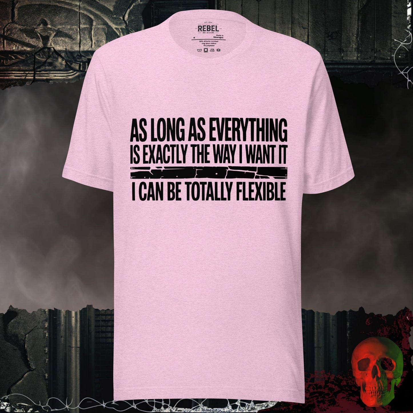 T-Shirt Heather Prism Lilac / S I Can Be Totally Flexible Tee