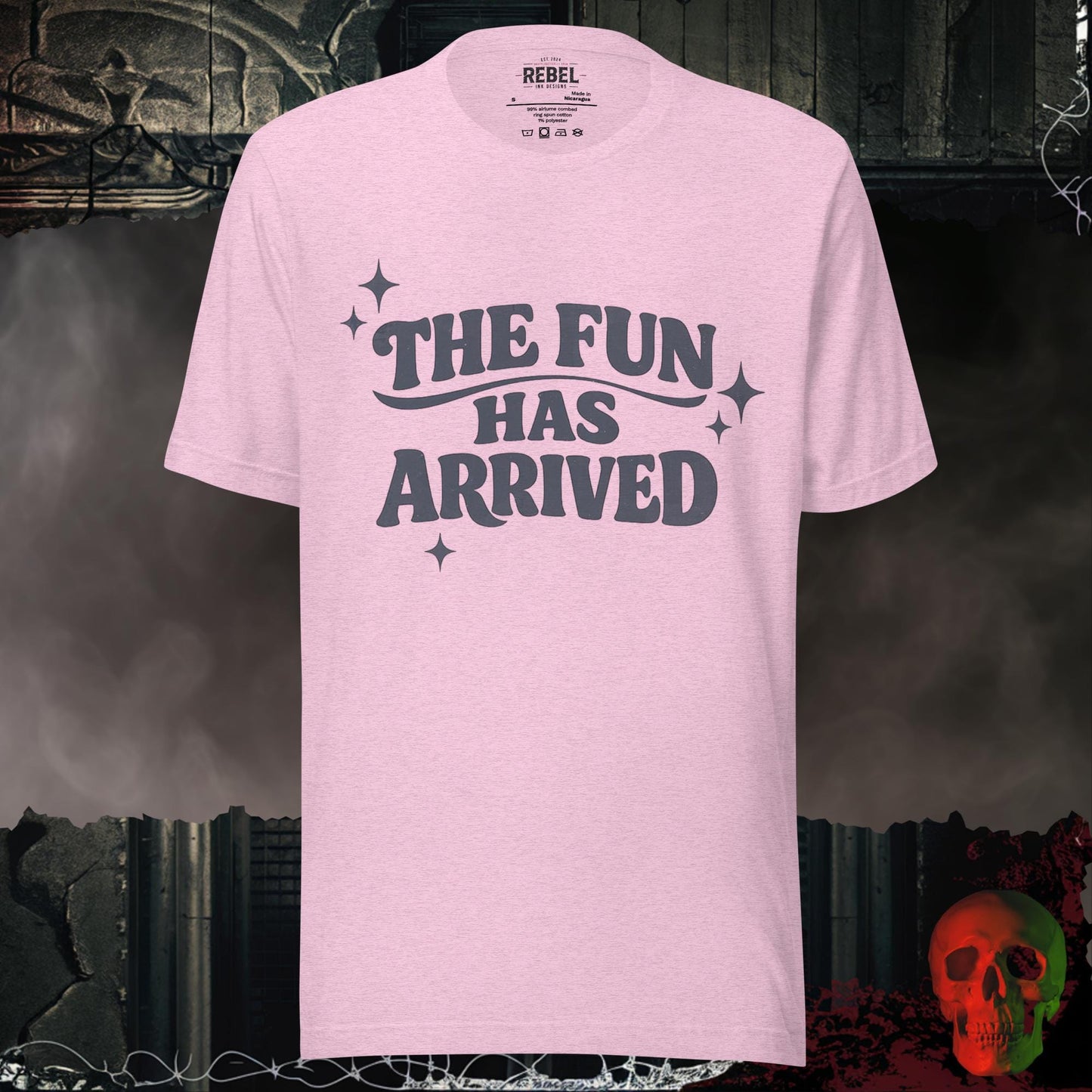 T-Shirt Heather Prism Lilac / S The Fun Has Arrived Tee