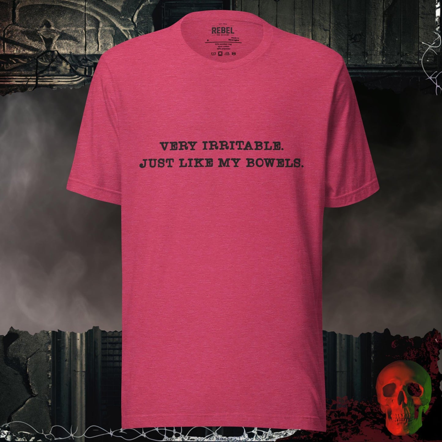 T-Shirt Heather Raspberry / S Very Irritable Bowels Tee