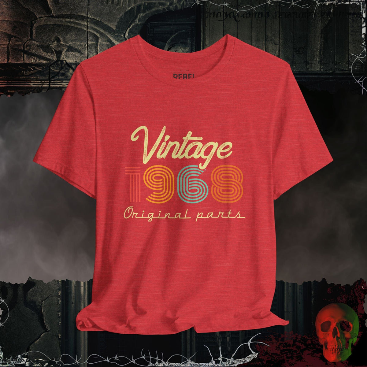 T-Shirt Heather Red / S 1968 - Vintage Legends: The Classic Years Collection