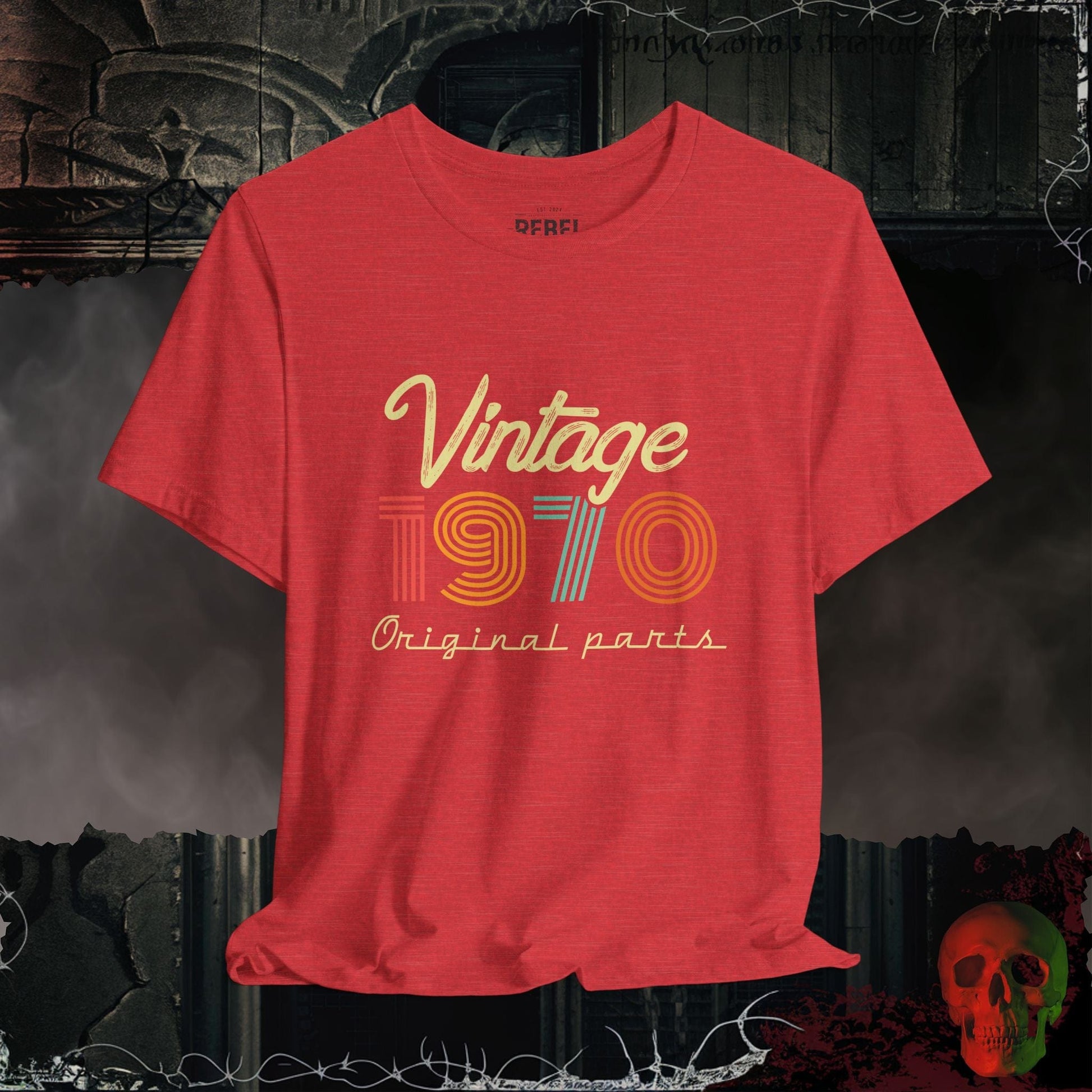 T-Shirt Heather Red / S 1970 - Vintage Legends: The Classic Years Collection