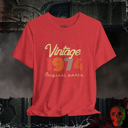T-Shirt Heather Red / S 1974 - Vintage Legends: The Classic Years Collection