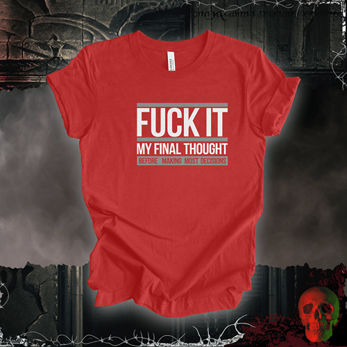 T-Shirt Heather Red / S Life Decisions T-Shirt