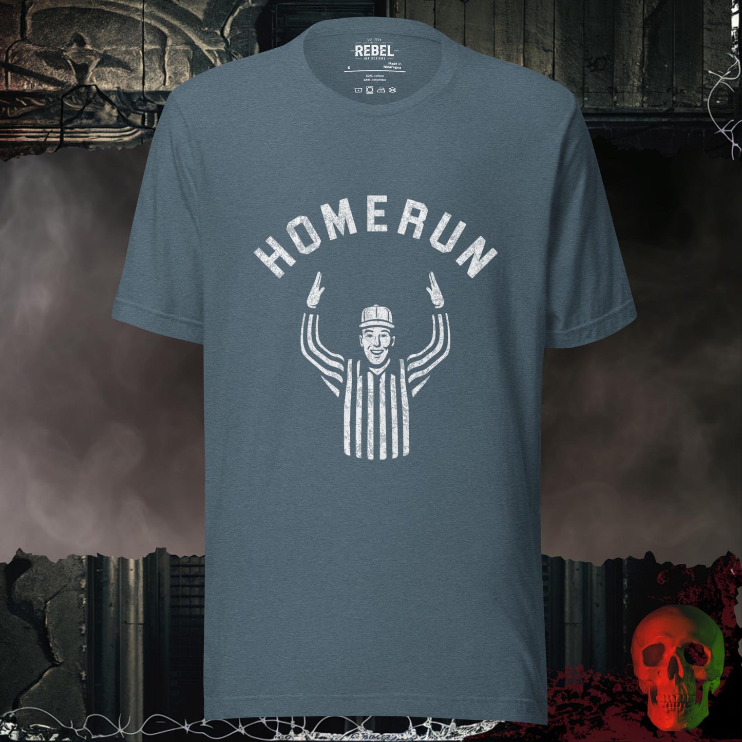 T-Shirt Heather Slate / S Home Run Attitude Tee