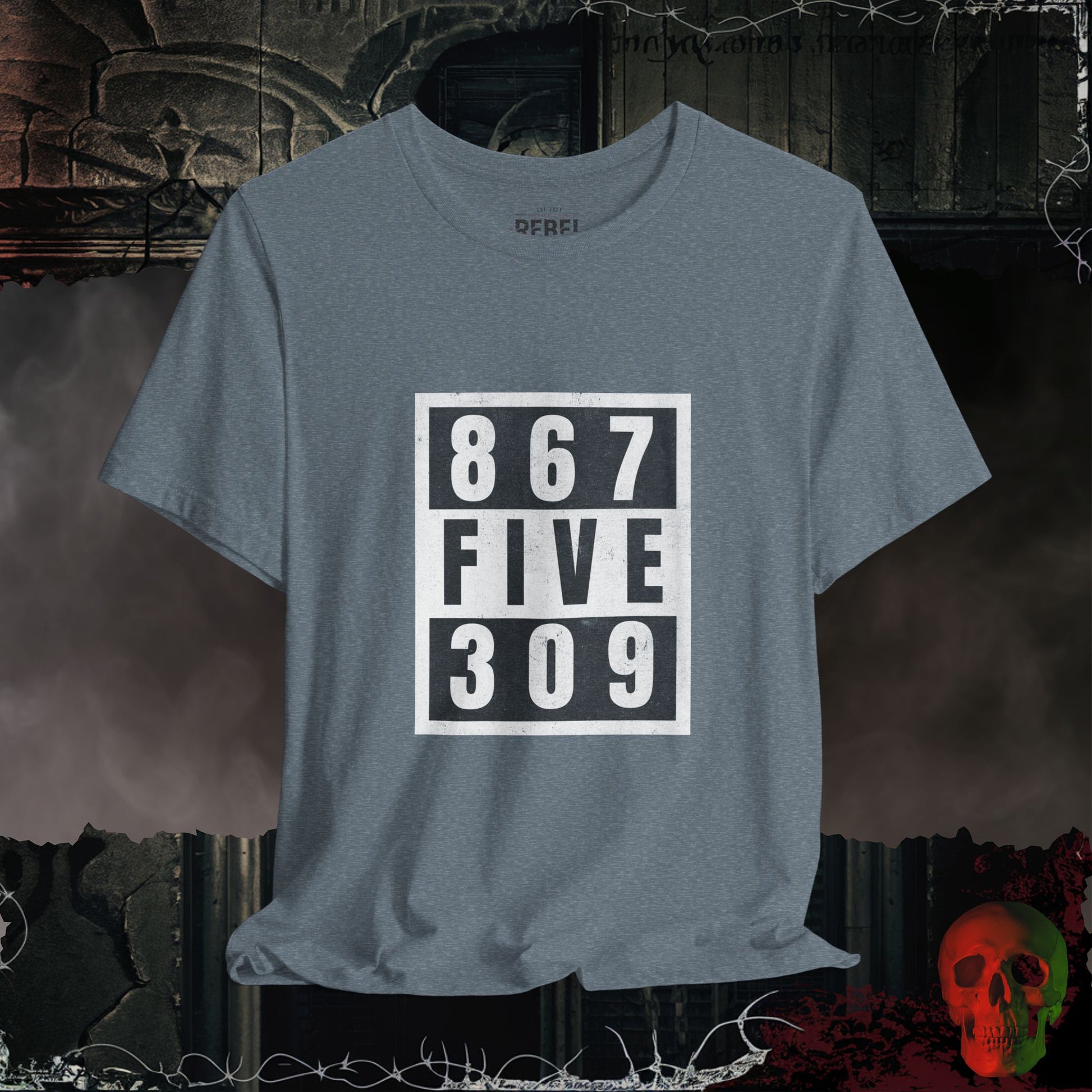 T-Shirt Heather Slate / S Jenny's Number Tee