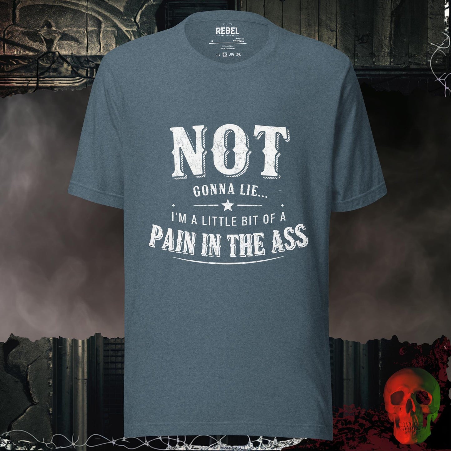 T-Shirt Heather Slate / S Not Gonna Lie Tee