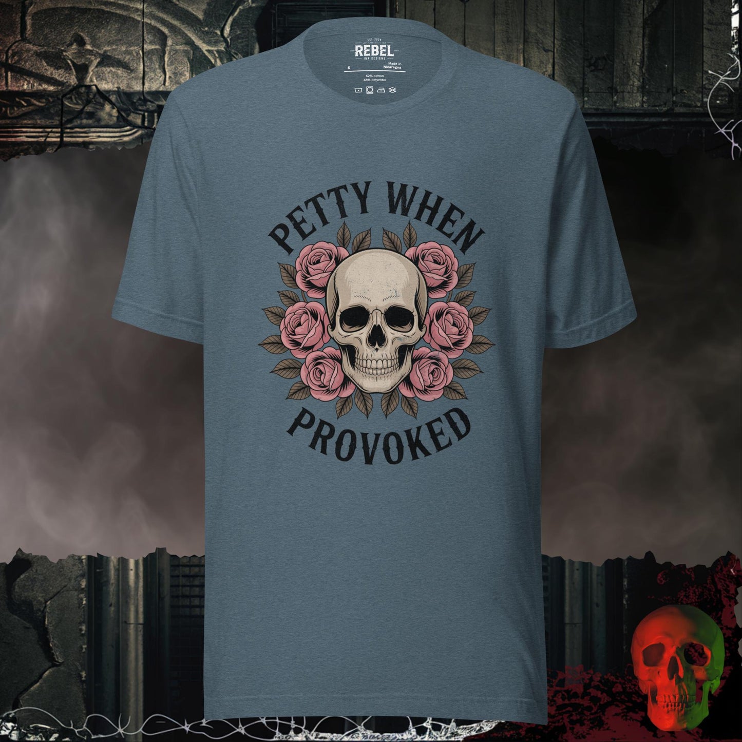 T-Shirt Heather Slate / S Petty When Provoked Tee