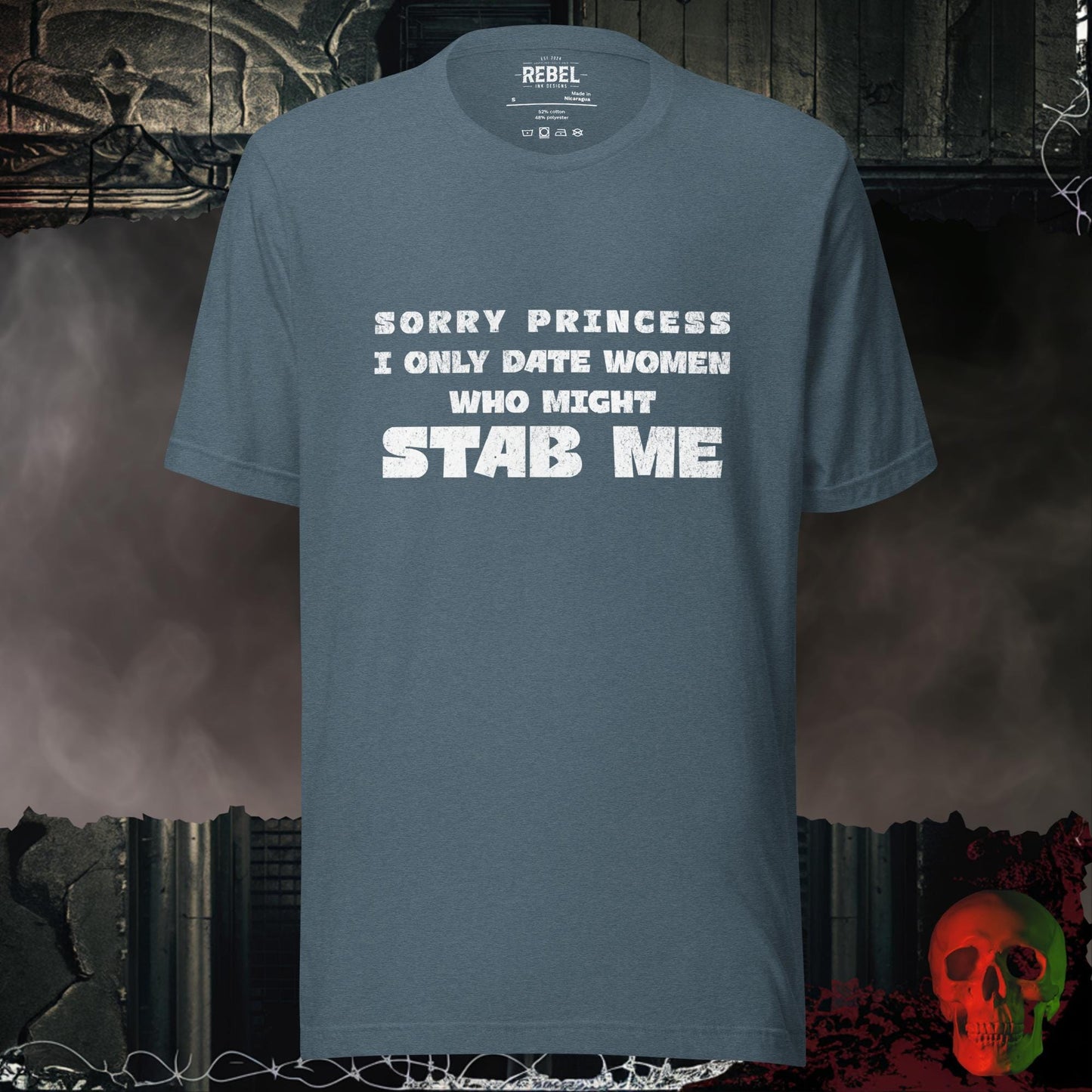 T-Shirt Heather Slate / S Sorry Princess Tee