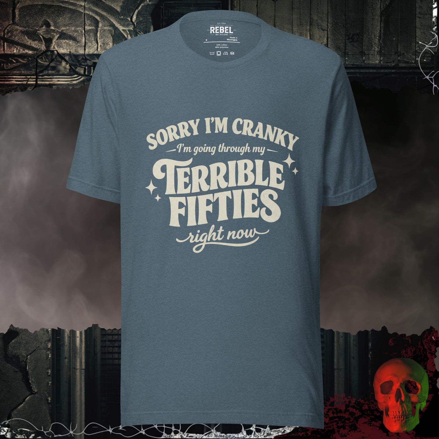 T-Shirt Heather Slate / S Terrible Fifties Tee
