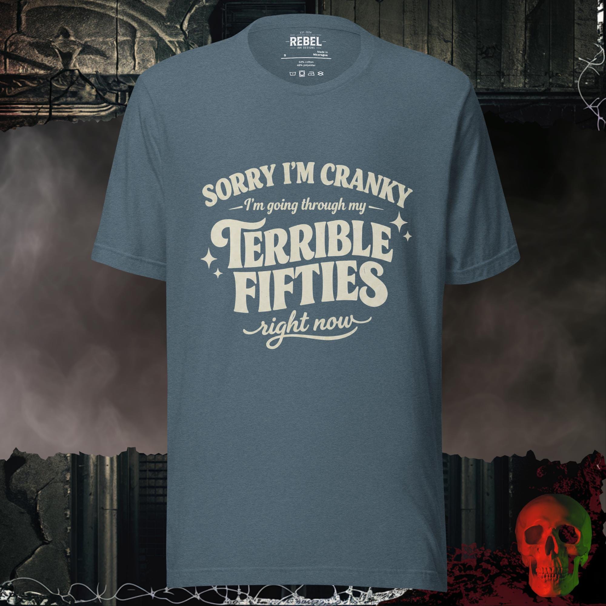 T-Shirt Heather Slate / S Terrible Fifties Tee